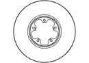 Disctech Brake Disc - Fits Ford, Jeep - ABD2046 - Front Axle