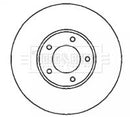 Borg & Beck Brake Disc Pair Part No -BBD4275