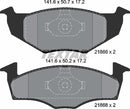 Seat Skoda VW, Brake Pad Set - Textar 2186602