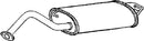 Klarius TY623W - Box With Tail Pipe  - Fits Toyota Corolla 1.4i