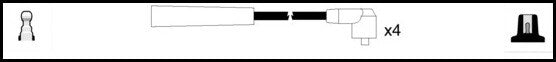 ElectroSpark Ignition Lead Set - OEK083
