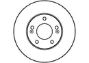 Disctech Brake Disc - Fits Bmw, Hyundai - ABD2754 - Front Axle