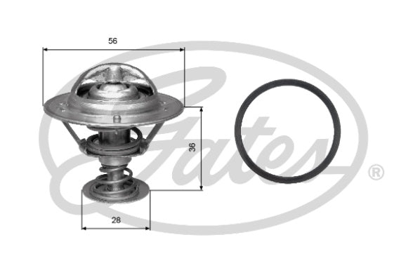 Gates Thermostat, coolant - TH31482G1