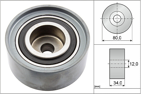 INA Deflection/Guide Pulley - Timing Belt - Part No - 532052710