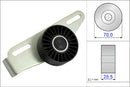 INA Tensioner Pulley - V-Ribbed Belt - Part No - 531086810