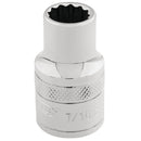 Draper Expert 7/16 12pt.HI-Torq Socket-3/8SD - 49018