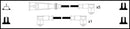 Lemark Ignition Lead Set - HOES353