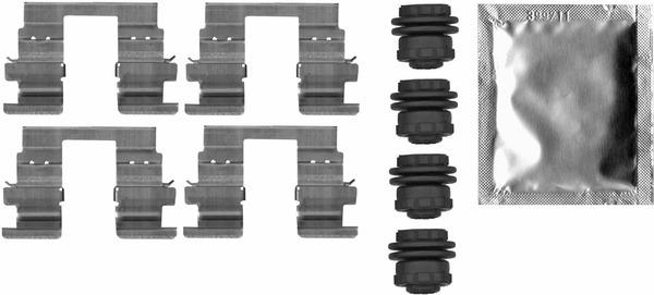 Textar Brake Pad Fitting Kit - 82546900