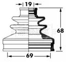 Borg & Beck Cv Joint Boot Kit Part No -BCB6044