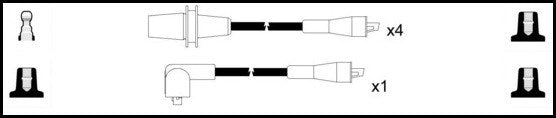 ElectroSpark Ignition Lead Set - OEK076