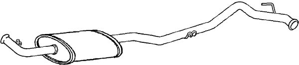 Klarius RN781D - Box With Centre Pipe