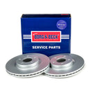 Borg & Beck Brake Disc Pair Part No -BBD4452