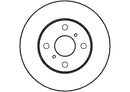 Disctech Brake Disc - Fits Toyota - ABD3464 - Front Axle