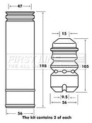 First Line Strut Protection Kit Part No -FPK7016