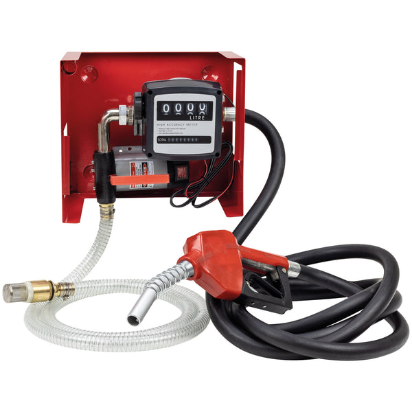 SIP 12v Diesel Transfer Pump with Fuel Meter