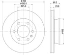 Mintex Brake Discs fits -MercedesBenz S282:5 MDC2856C (also fits other vehicles)
