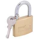 Draper Redline Brass Padlock-40mm - 68022