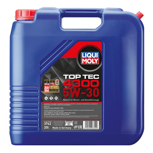 Liqui Moly - Top Tec 4300 5W30 20ltr