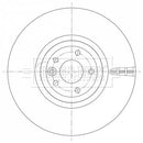 Borg & Beck Brake Disc Single Part No -BBD6103S