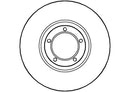 Disctech Brake Disc - Fits Ford - ABD2648 - Front Axle