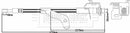 Borg & Beck Brake Hose Part No -BBH7973
