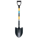 Round Point Shovel with Fibreglass Shaft