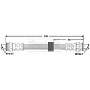 Borg & Beck Brake Hose Part No -BBH6707