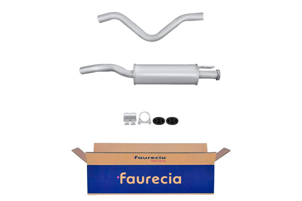 FAURECIA 8LD 366 026-531 Rear Muffler - Easy2Fit® Kit - fits ALFA ROMEO 155