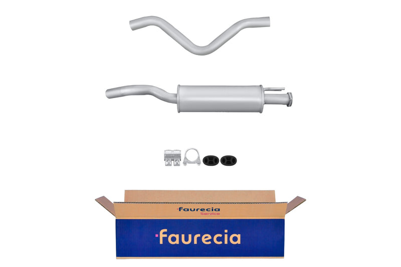 FAURECIA 8LD 366 026-531 Rear Muffler - Easy2Fit® Kit - fits ALFA ROMEO 155