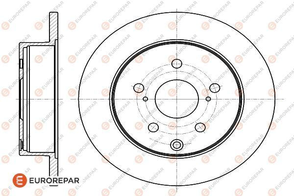 Eurorepar Brake Disc - 1622809380