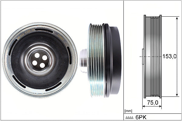 INA Belt Pulley Crankshaft Part No - 544016910