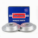 Borg & Beck Brake Disc Pair Part No -BBD4600