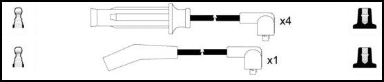 ElectroSpark Ignition Lead Set - OEK725