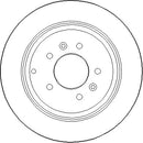 Disctech Brake Disc - Fits Peugeot, Renault - ABD3499 - Rear Axle