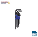 Carlyle Hand Tools - Hklbms9 9 Pc Long Hex Ball Key Set Metric