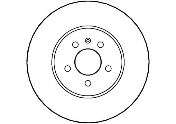 Disctech Brake Disc - Fits Audi - ABD2903 - Front Axle