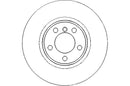 Disctech Brake Disc - Fits Bmw - ABD2997 - Front Axle