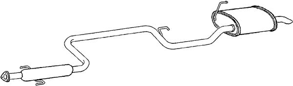 Klarius HA365L - Box With Tail Pipe