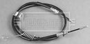 Borg & Beck Brake Cable- LH Rear -BKB3808