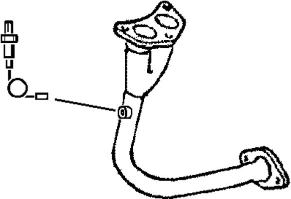 Klarius 301007 - Front Pipe For Cat  - Fits Ford Fiesta 1.1i