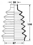 Borg & Beck Cv Joint Boot Kit Part No -BCB6023
