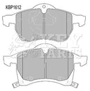 Key Parts Brake Pad Set -KBP1612
