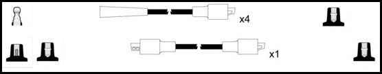 ElectroSpark Ignition Lead Set - OEK073