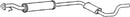 Klarius LR190T - Box With Centre Pipe  - Fits Land Rover Freelander 2.5i