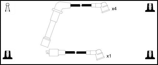 ElectroSpark Ignition Lead Set - OEK542