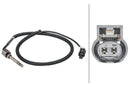HELLA 6PT 358 181-421 Sensor, exhaust gas temperature - 2-pin connector