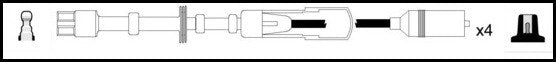 ElectroSpark Ignition Lead Set - OEK589