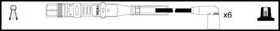 ElectroSpark Ignition Lead Set - OEK786
