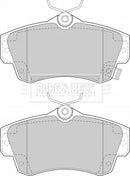 Borg & Beck Brake Pad Set - BBP1724