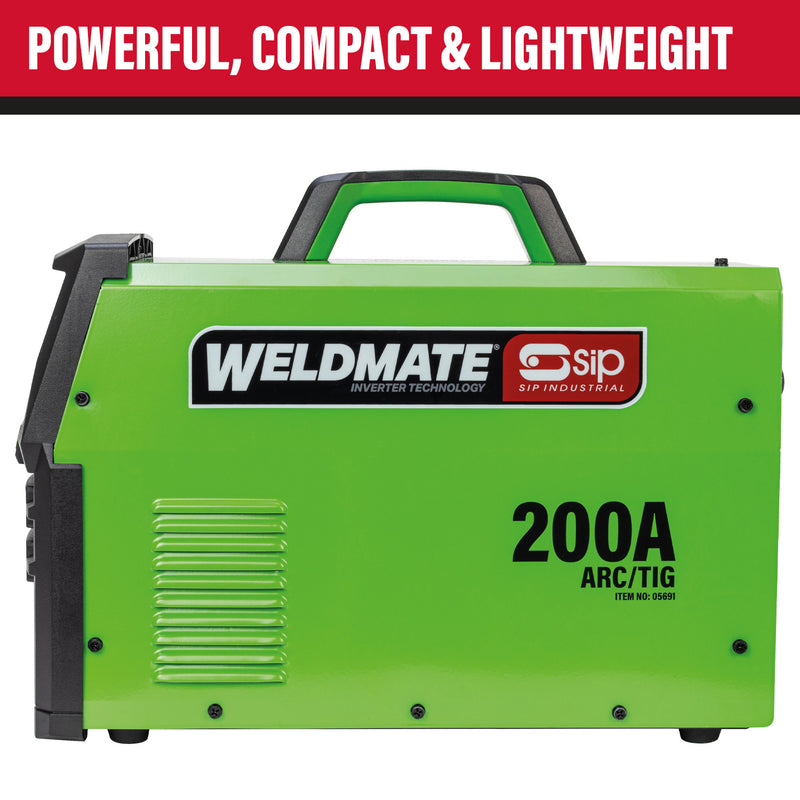 SIP WELDMATE® PRO 200A DV ARC/TIG Inverter Welder